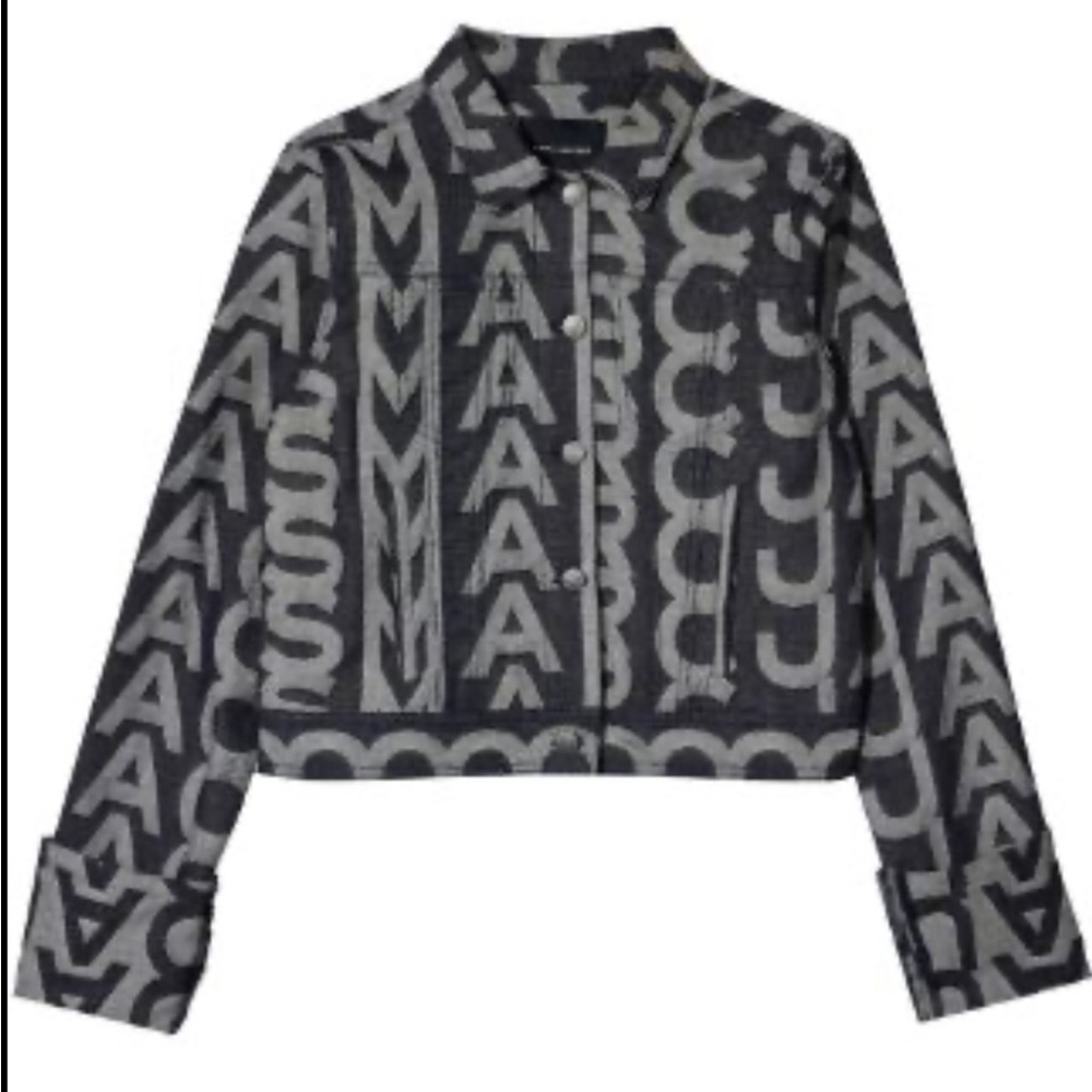 Marc Jacobs THE MONOGRAM Denim Jacket - 2022 - Size L, Like New
